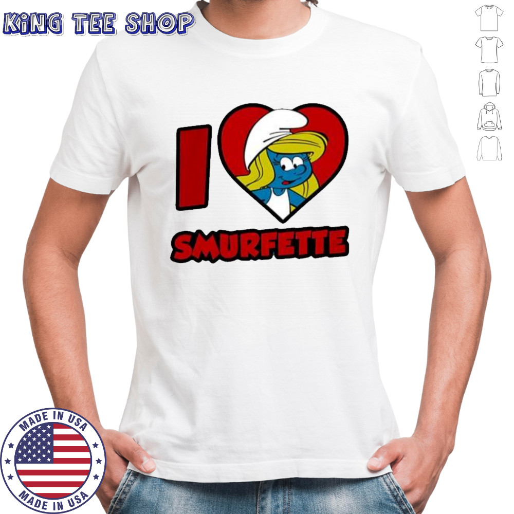 I love Smurfette shirt