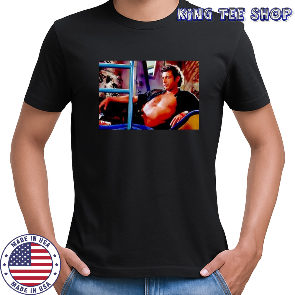 Ian Malcolm picture shirt