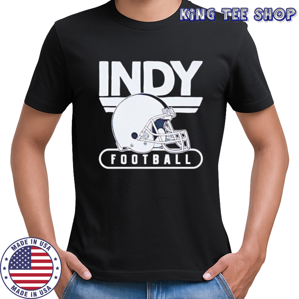 INDY Football 25 helmet shirt