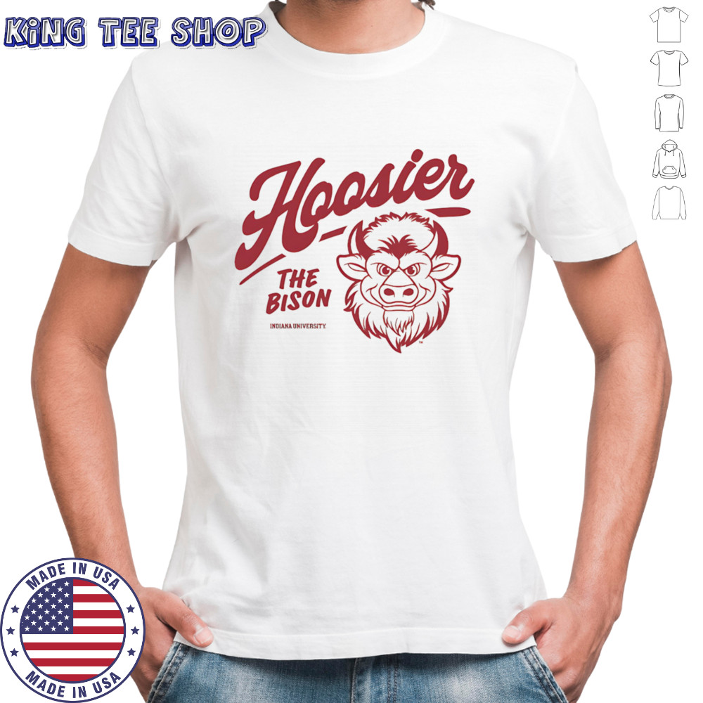 IU Hoosier the Bison 2025 mascot shirt