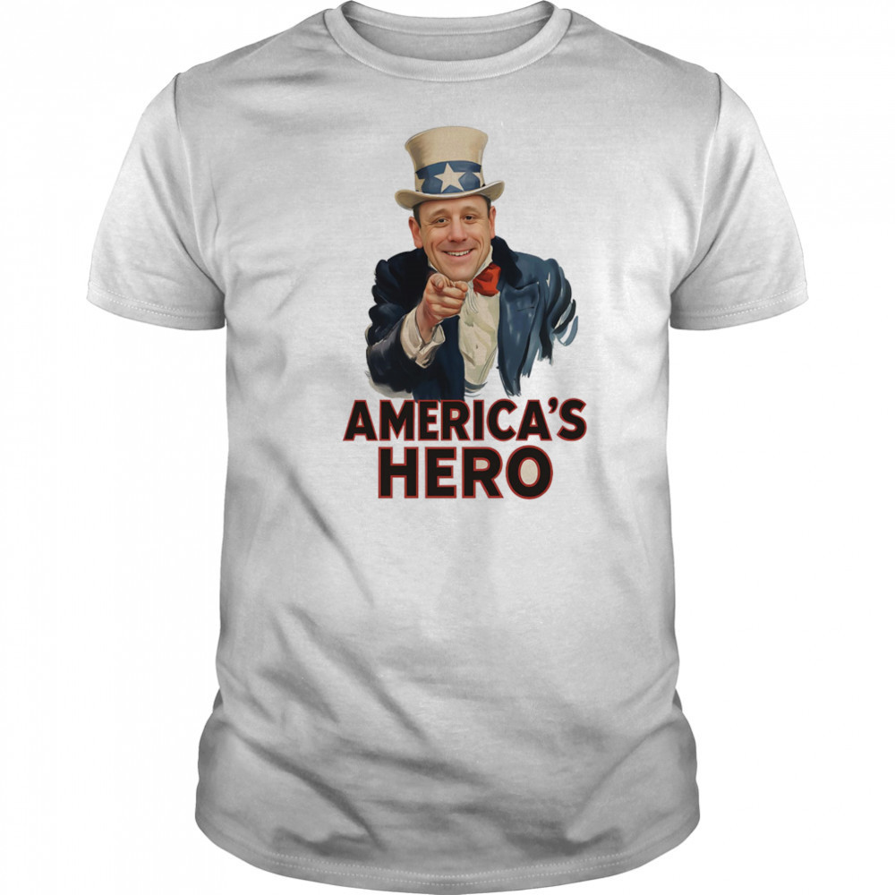 Joey Chestnut America’s hero shirt