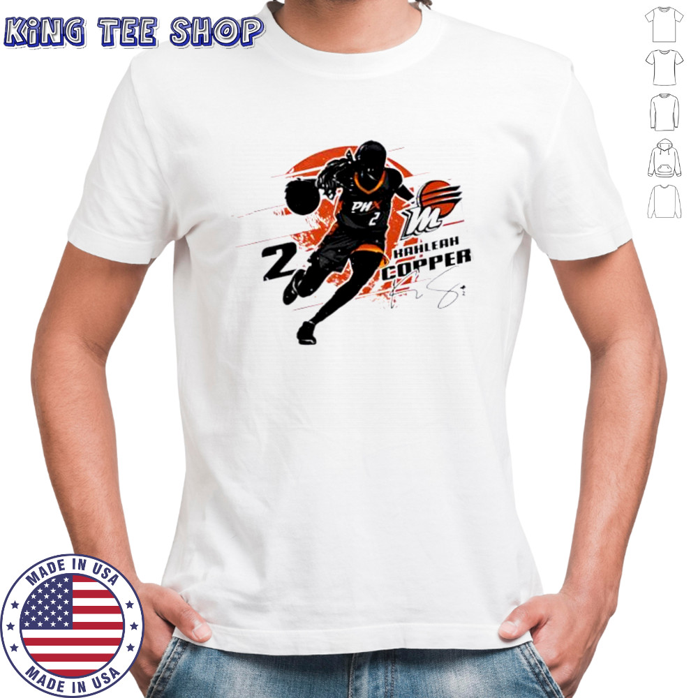 Kahleah copper phoenix mercury silhouette shirt