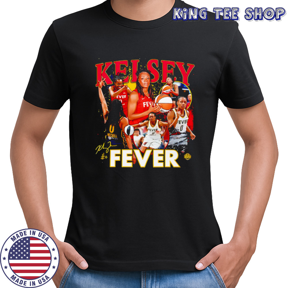 Kelsey Mitchell Indiana Fever WNBA All-Star signature shirt