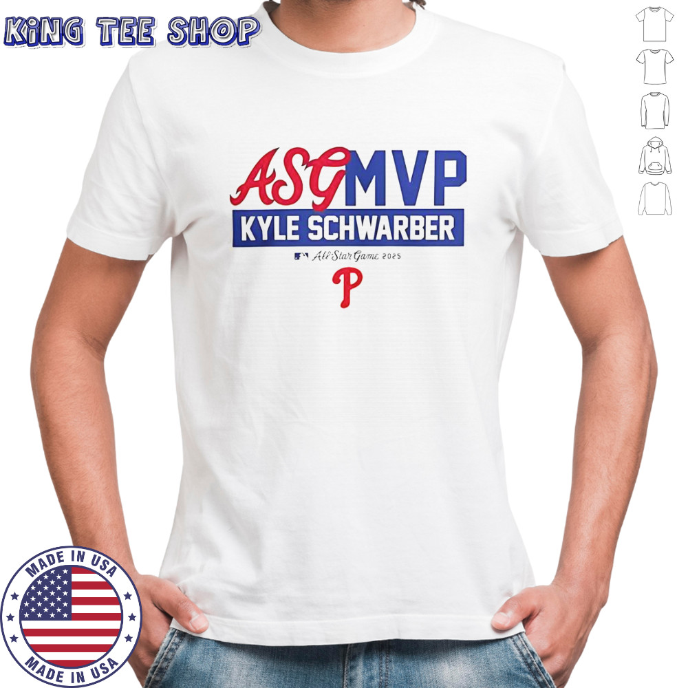Kyle Schwarber 2025 MLB All-Star Game MVP T-Shirt