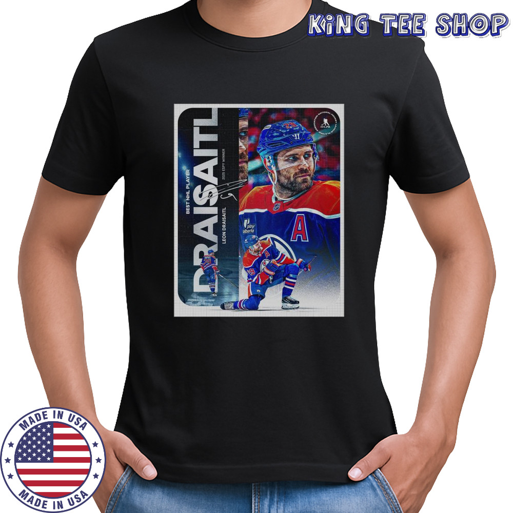 Leon Draisaitl From Edmonton Oilers Reached Best NHL Player 2025 ESPY Winner T-Shirt