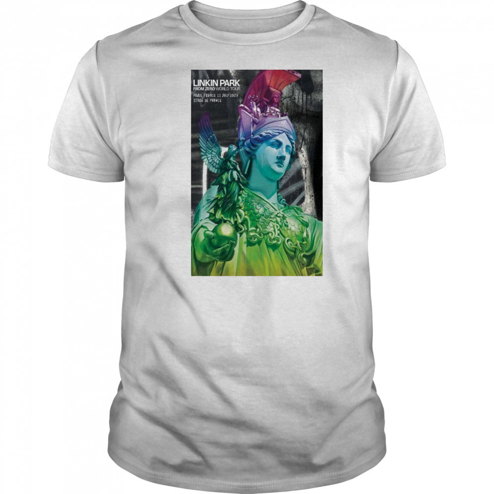 Linkin Park Paris France 11 July 2025 Poster shirt