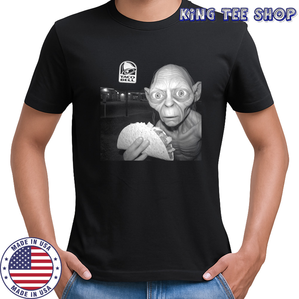 Lotr Gollum Taco Bell Funny Crossover Shirt