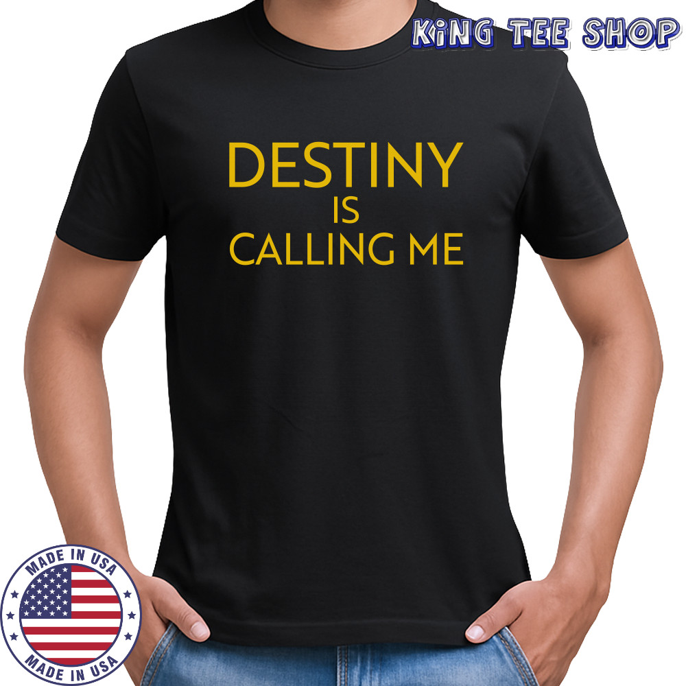 Michigan Wolverines Destiny is Calling me shirt