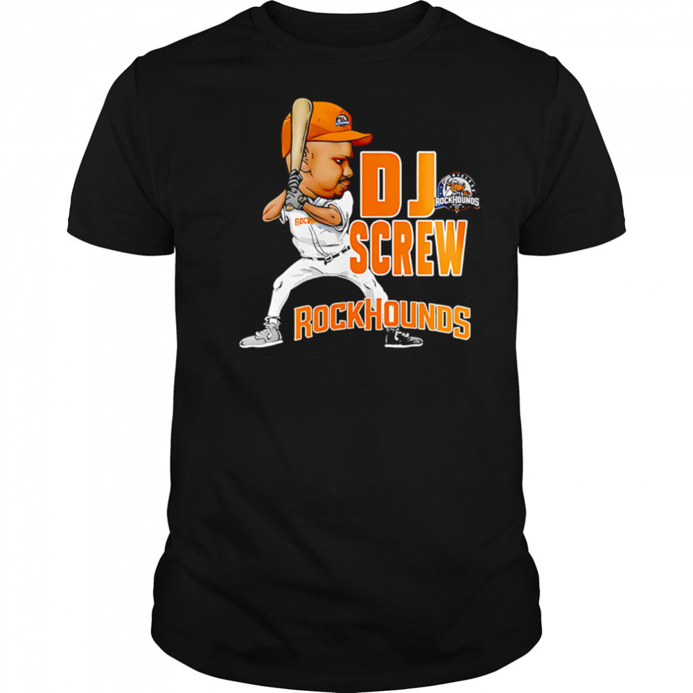 Midland Rockhounds Dj Screw 2025 Baseball shirt