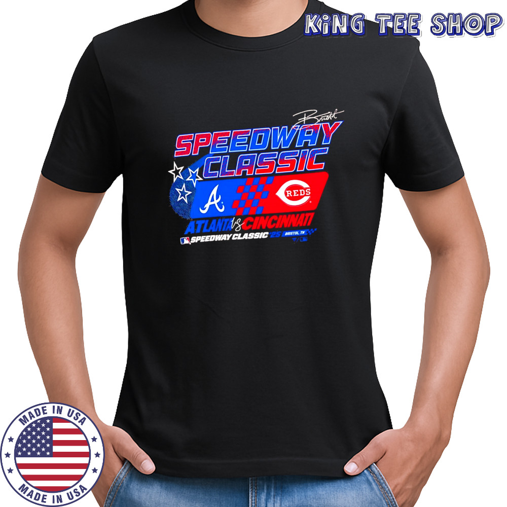 MLB Speedway Classic 2025 Cincinnati Reds vs. Atlanta Braves shirt