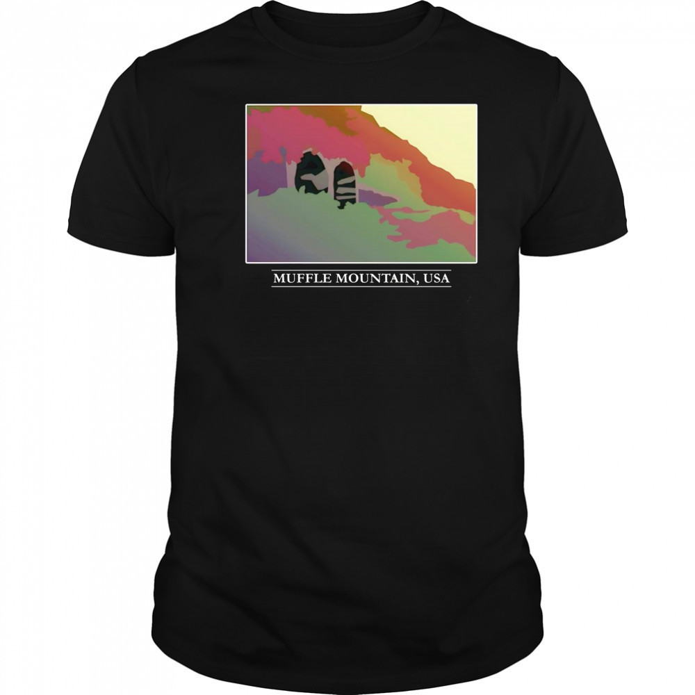 Muffle mountain USA shirt