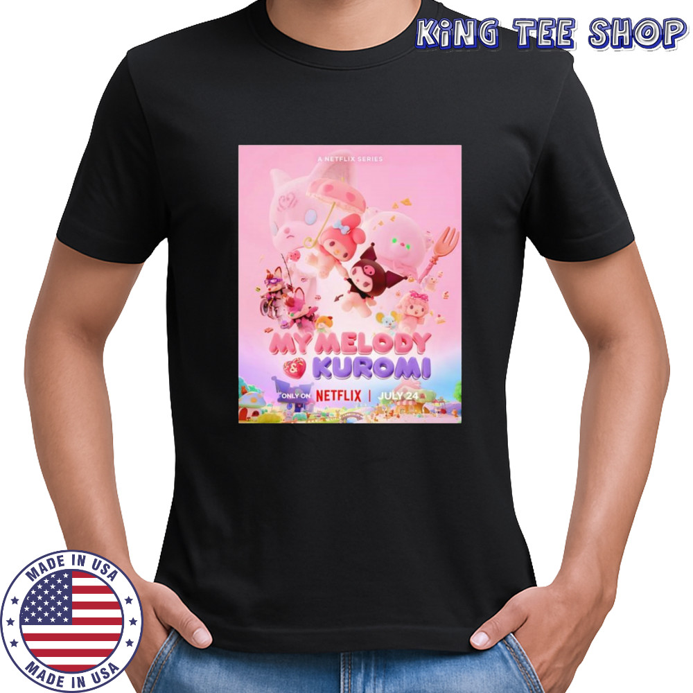 My melody Kuromi poster shirt