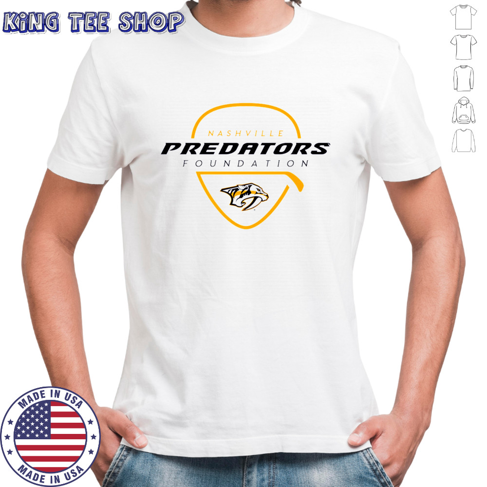 Nashville Predators Foundation logo shirt