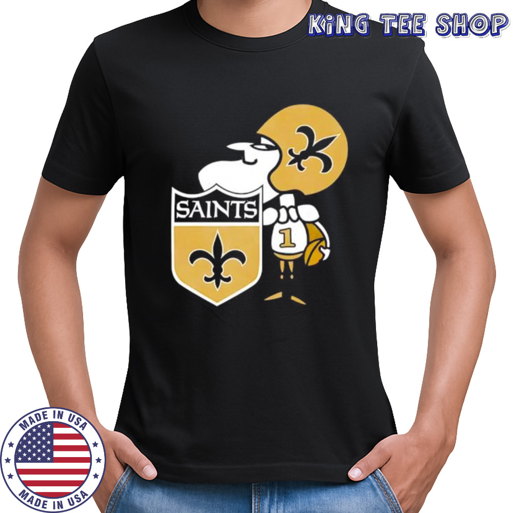 New Orleans Saints Cartoon Man shirt