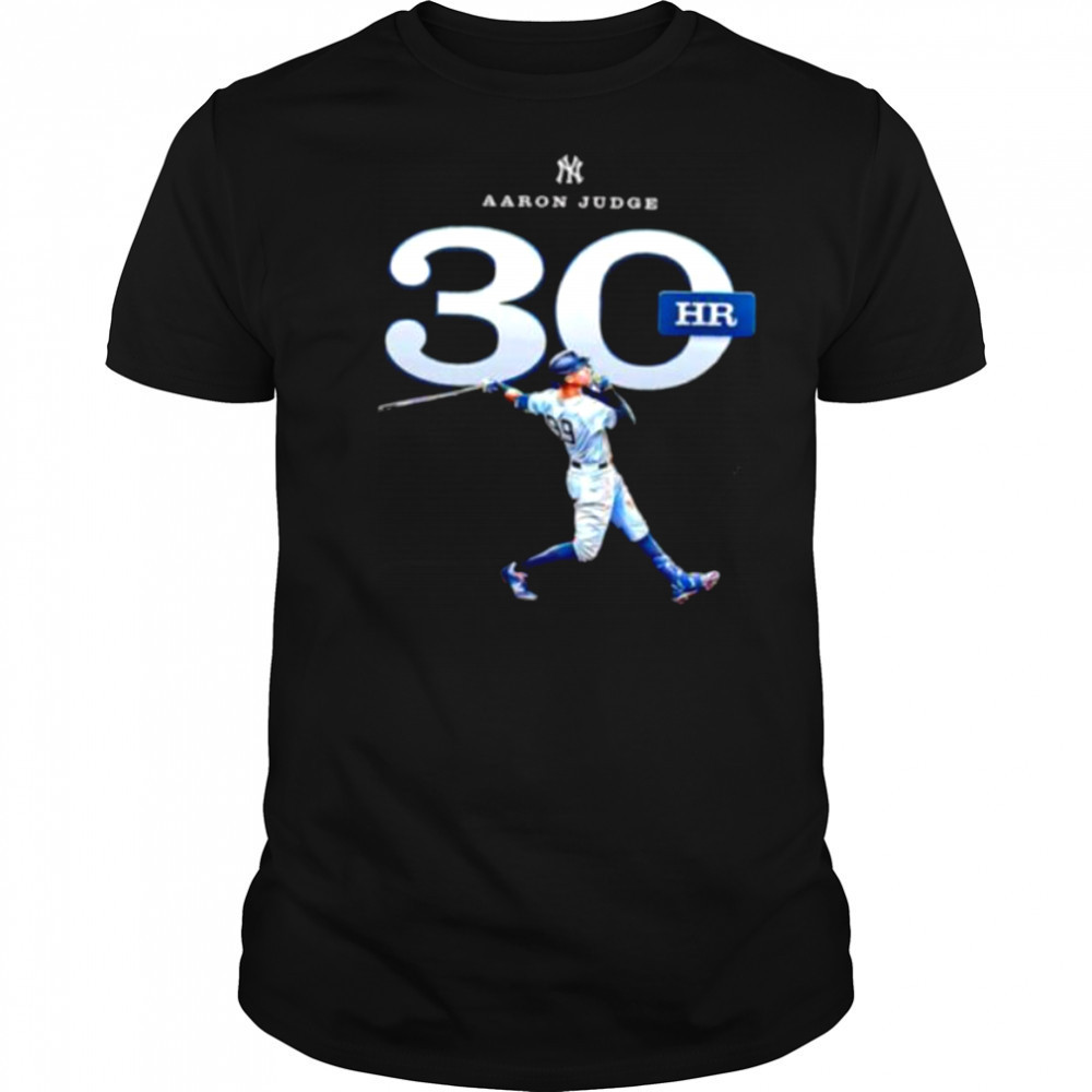 New York Yankees Aaron Judge 30 HR shirt