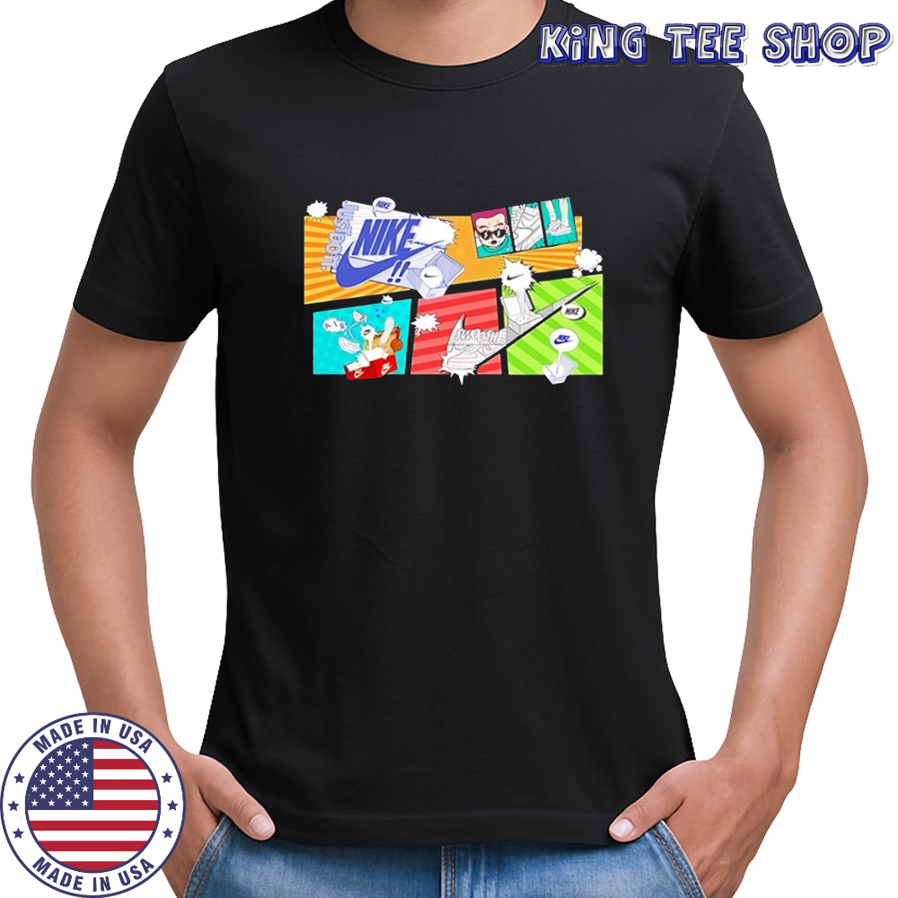 Nike comic shirt