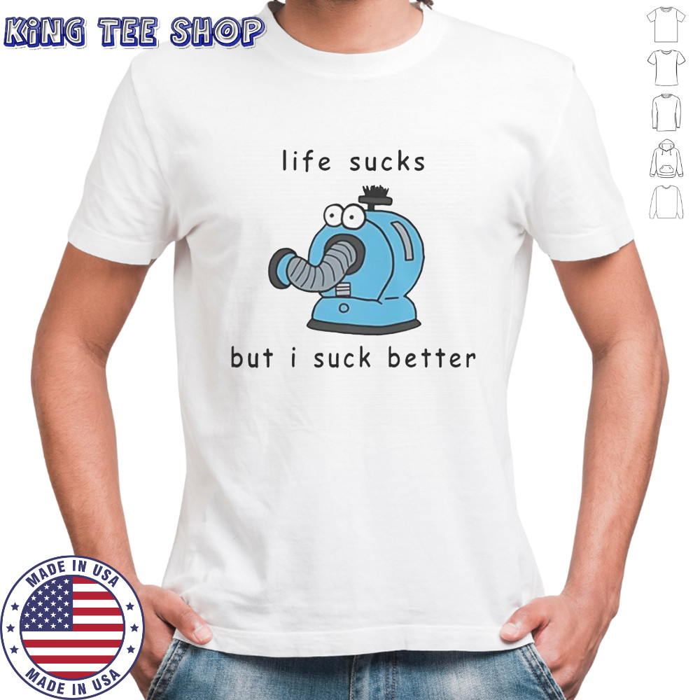 Noo Noo Teletubbies Life Sucks But I Suck Better T-Shirt