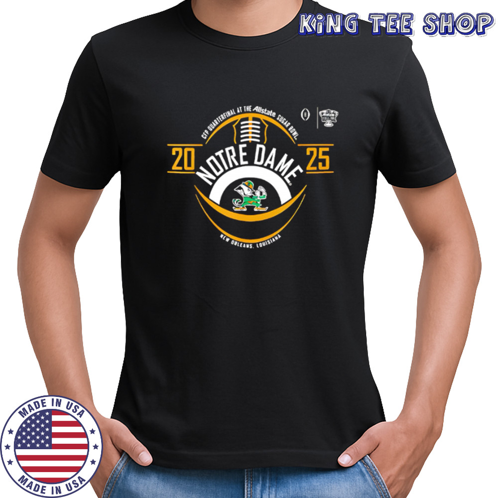 Notre Dame 2025 New Orleans Louisiana shirt