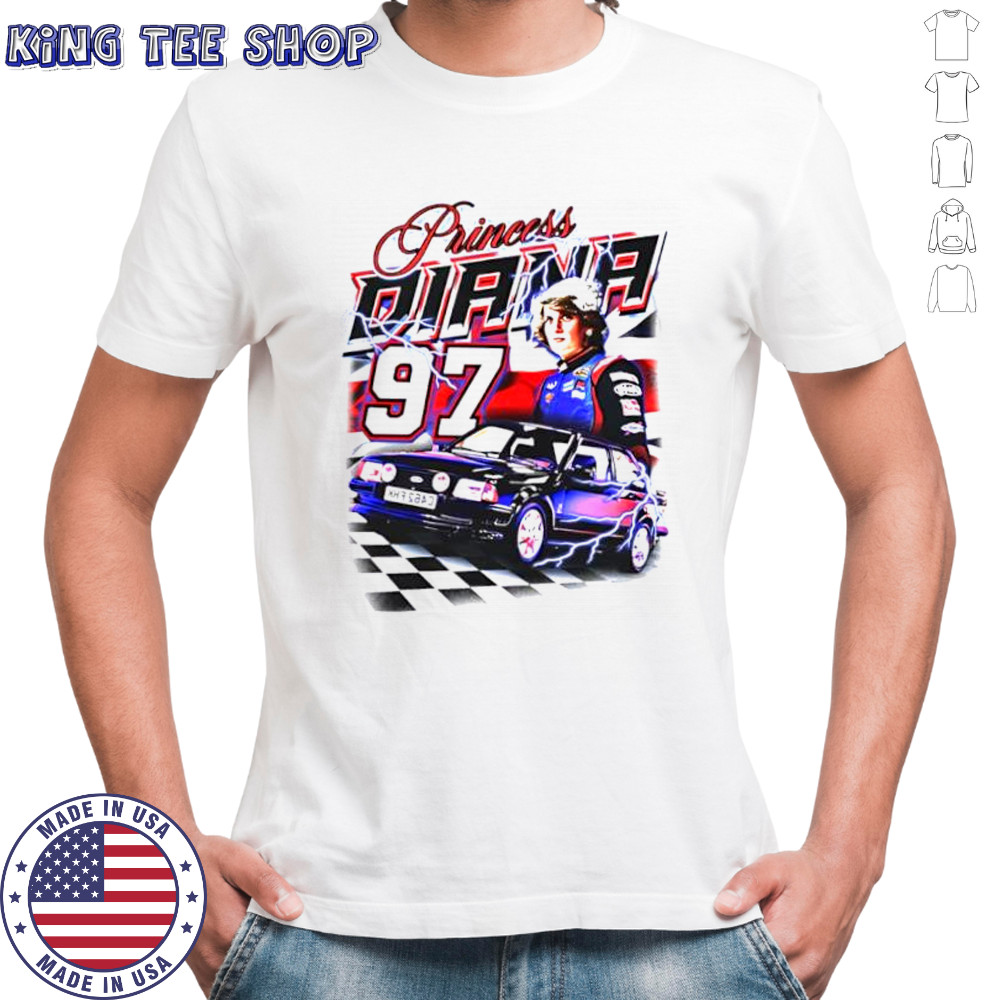 Notsafeforwear Store Merch Princess Diana Racing shirt