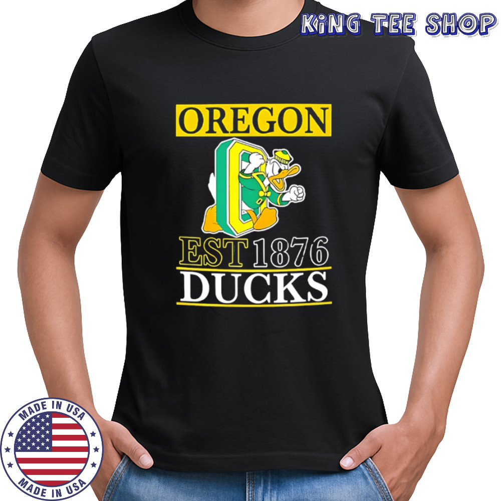 Oregon Ducks est 1876 shirt
