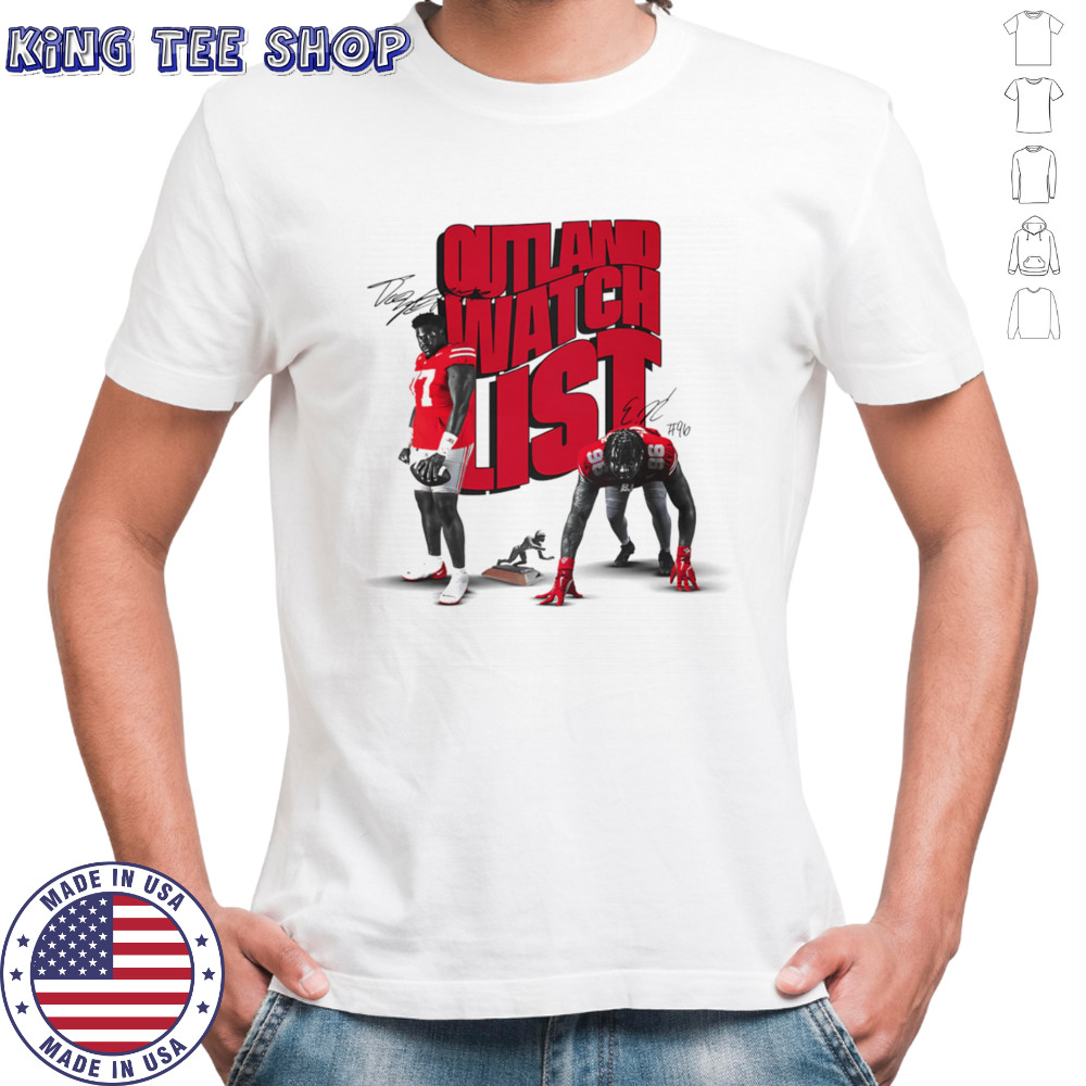 Outland watch list Houston Eddrick and Tegra Masta T Tshabola shirt