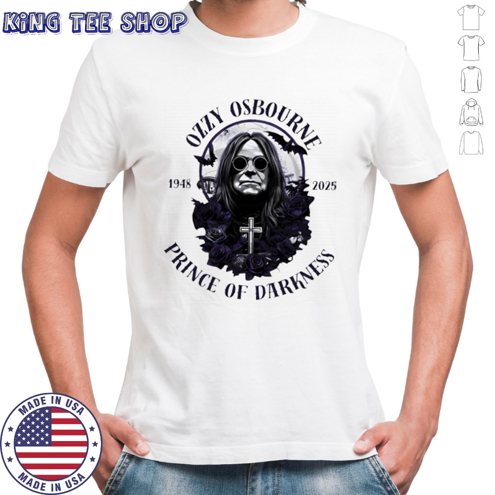 Ozzy osbourne memorial ozzy osbourne death shirt
