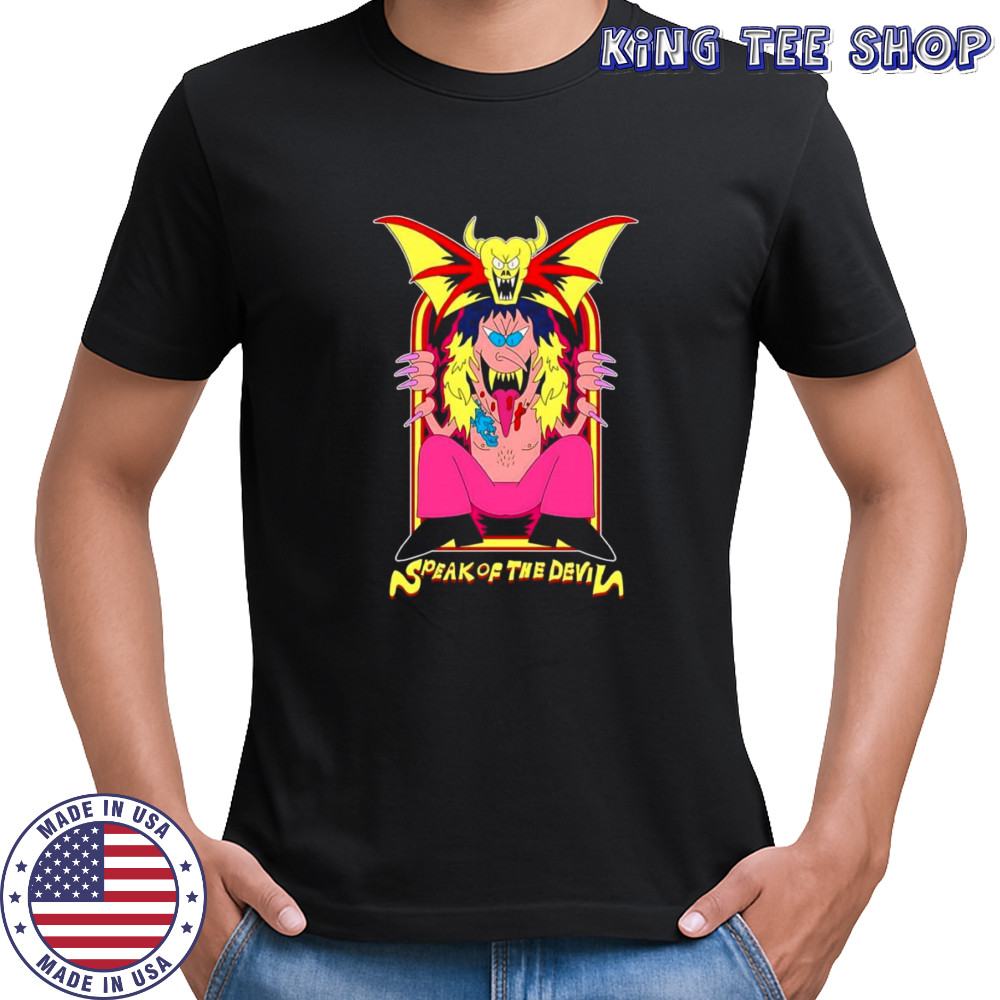 Ozzy speak of the devil shirt