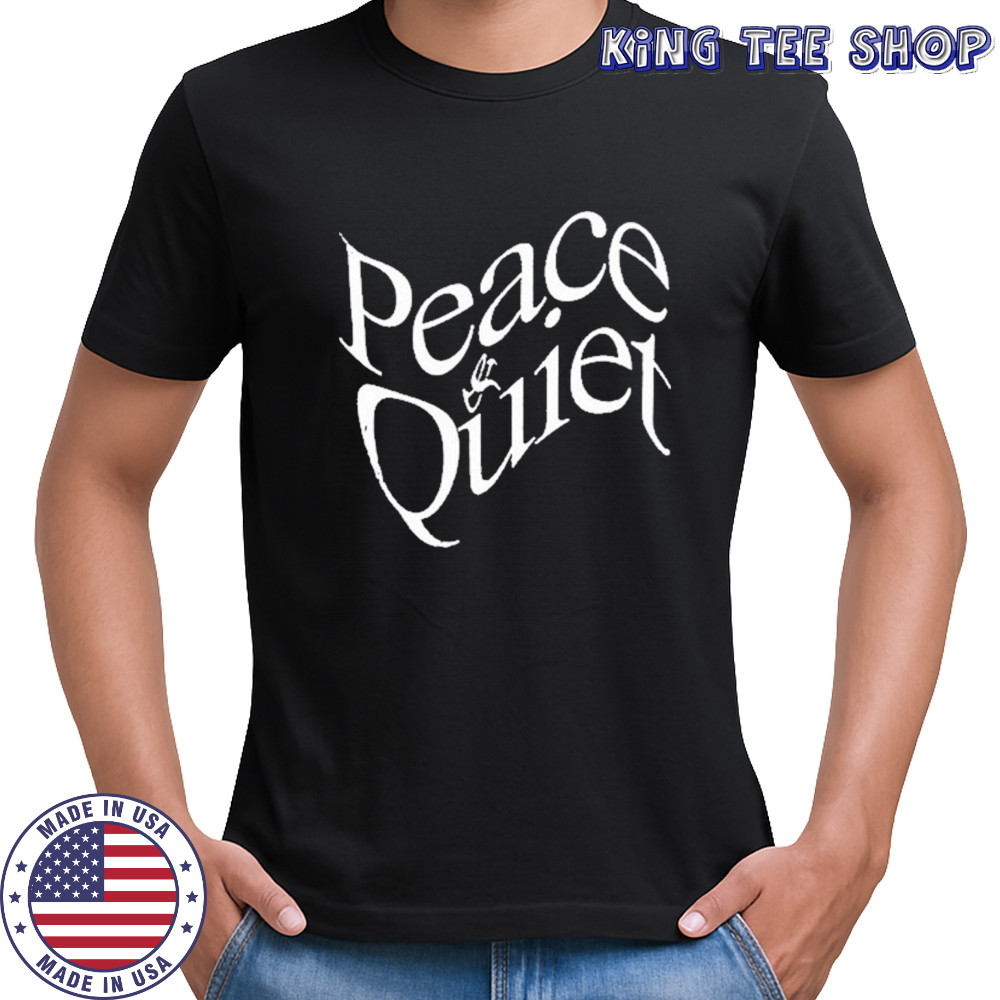 Peace & Quiet Wordmark 2025 T-Shirt