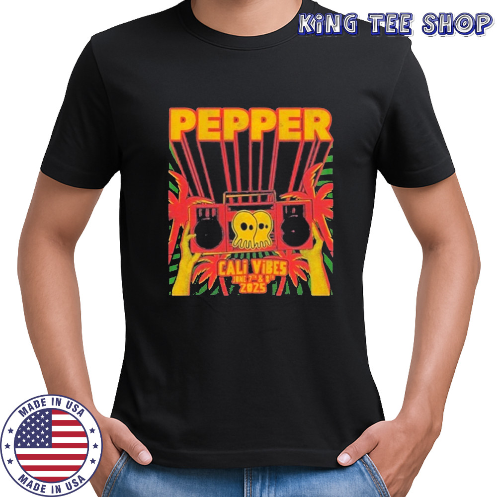 Pepperlive Cali Vibes 2025 T-Shirt