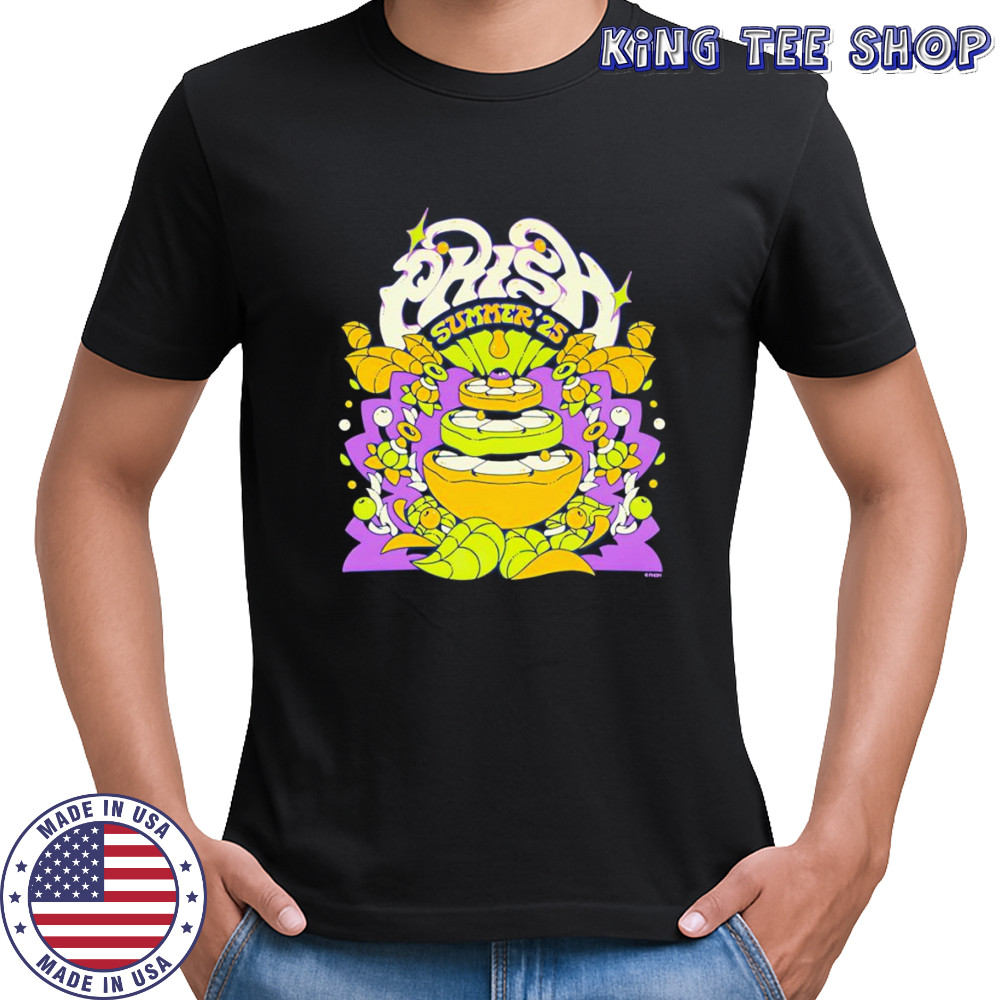 Phish Summer Tour 2025 Citrus shirt