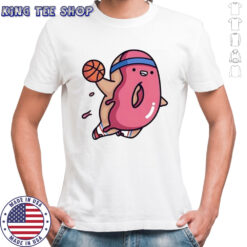 Pink Dunkin Donut Baseball shirt