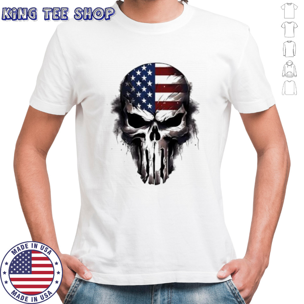 Punisher Flag Short Sleeve Performance shirt