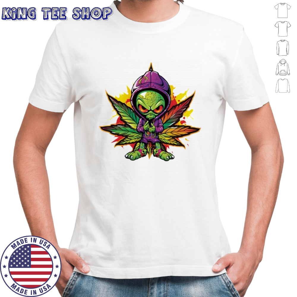 Purple Alien Haze Short Sleeve Performance shirt