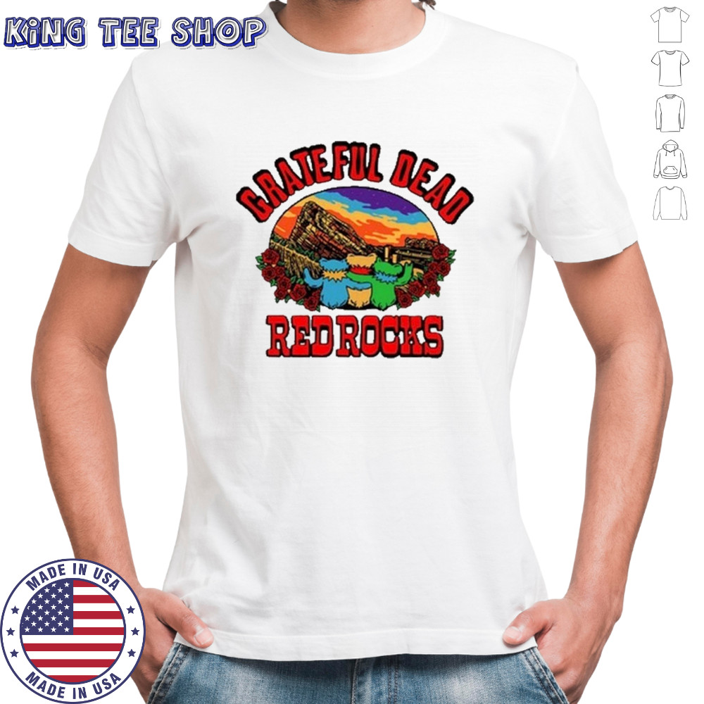 Red Rocks Grateful Dead Bears T-Shirt