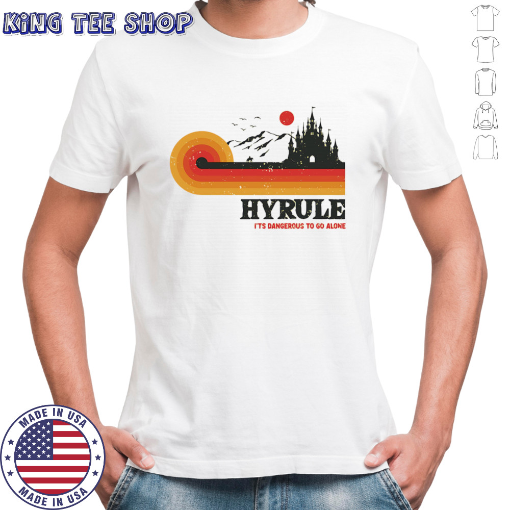 Retro Legend Hyrule it’s dangerous to go alone shirt