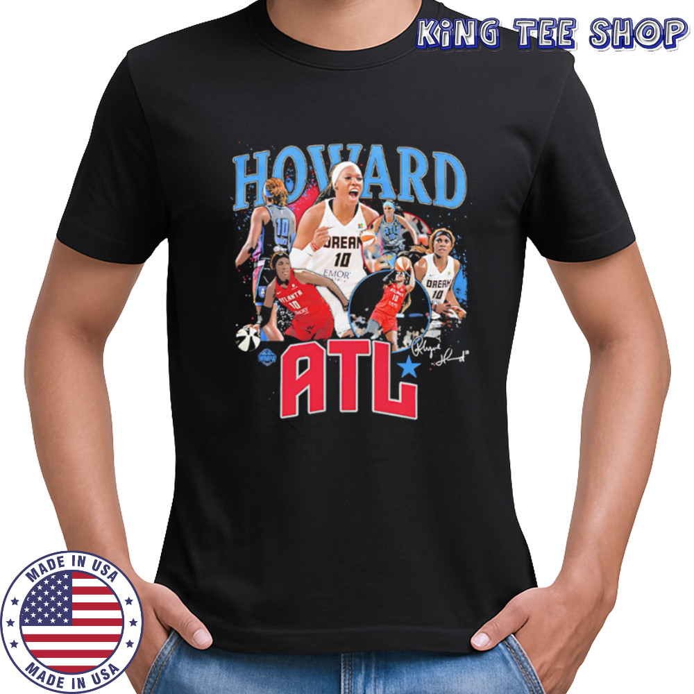Rhyne Howard Atlanta Dream WNBA All-Star signature shirt