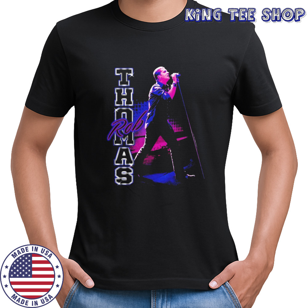 Rob Thomas Stage Glow Photo T-shirt