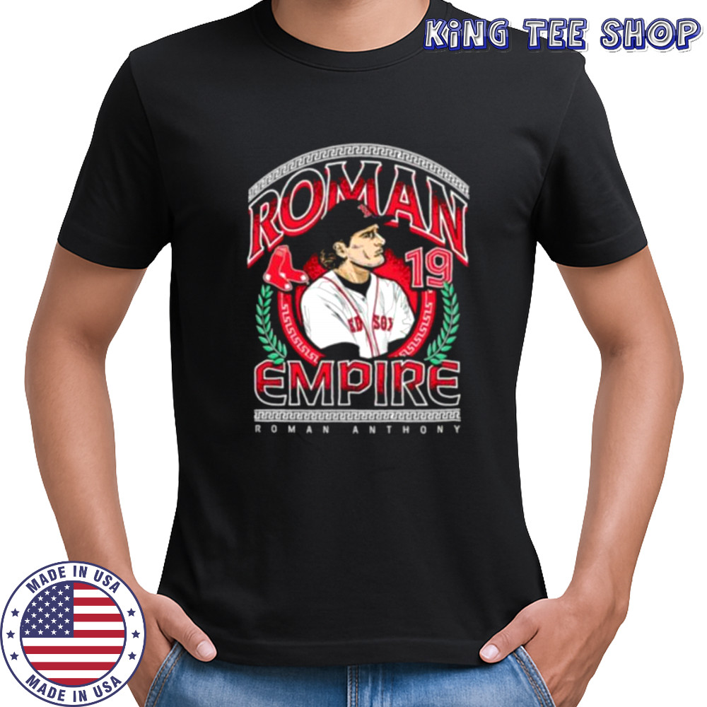 Roman Anthony #19 Boston Red Sox Roman Empire shirt
