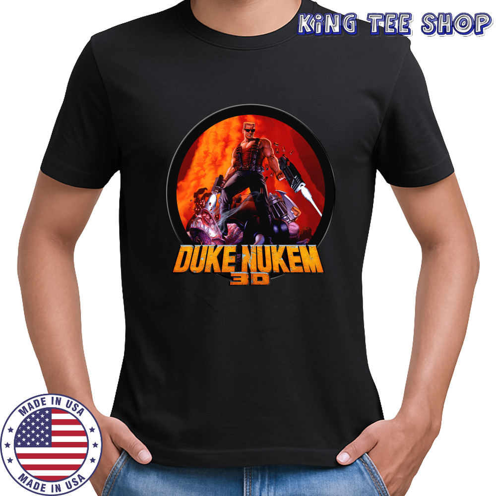 Round Game Art Duke Nukem shirt