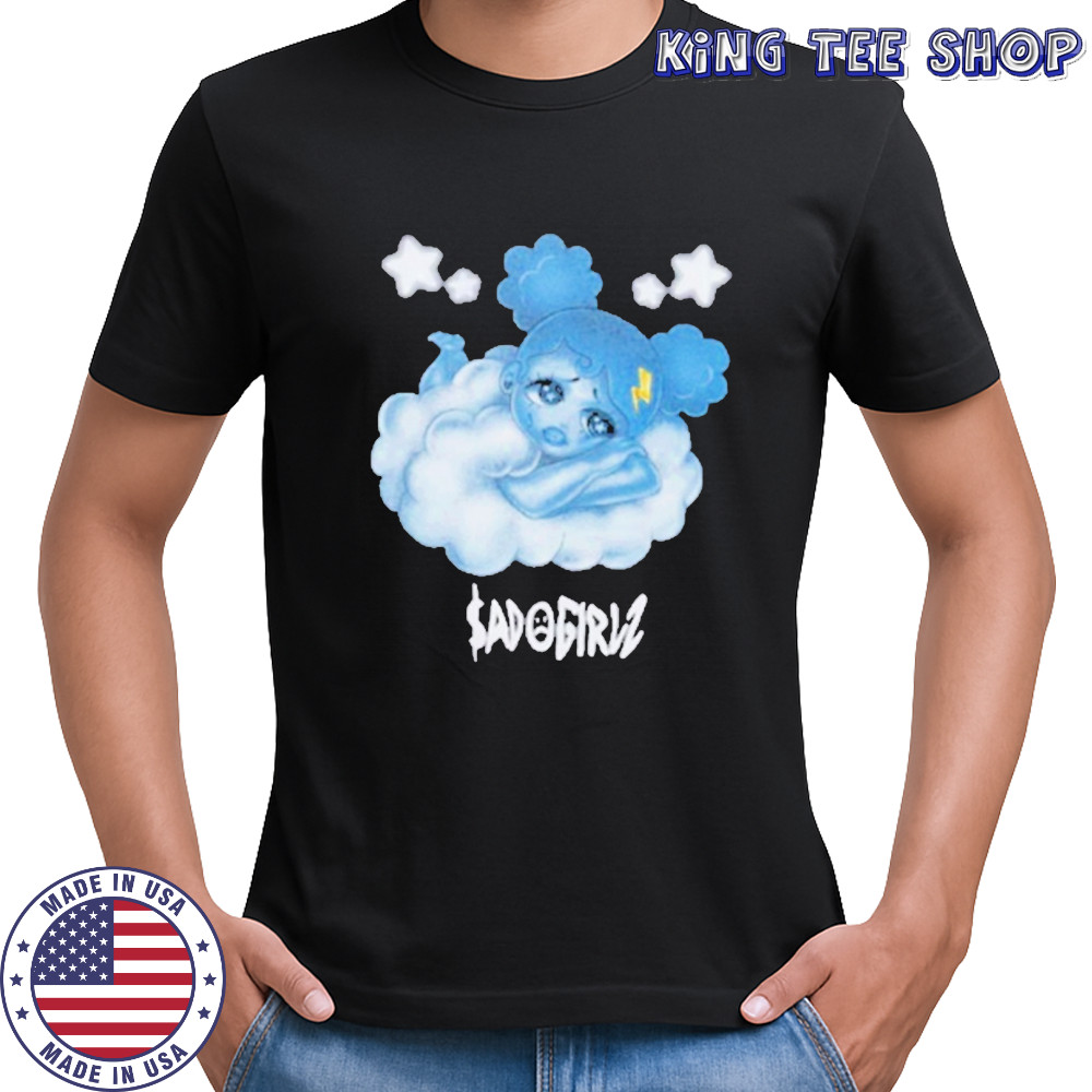 Sad Girlz Blue Airbrush 2025 T-Shirt