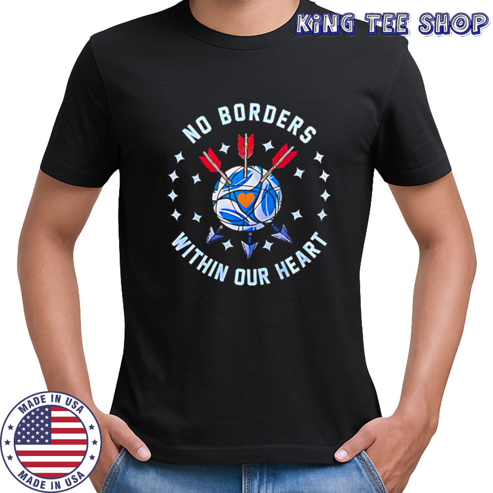 San Diego FC No Borders Within Our Heart shirt