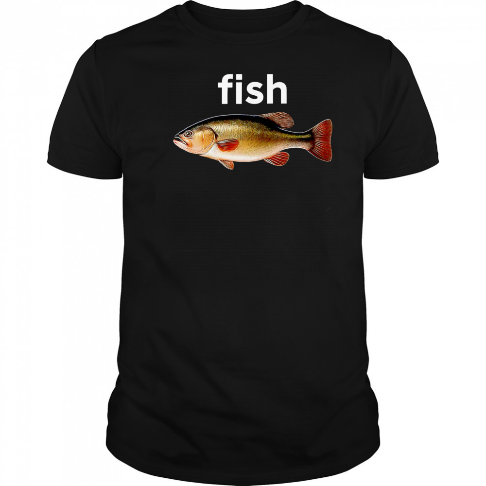 Sea bass fish shirt