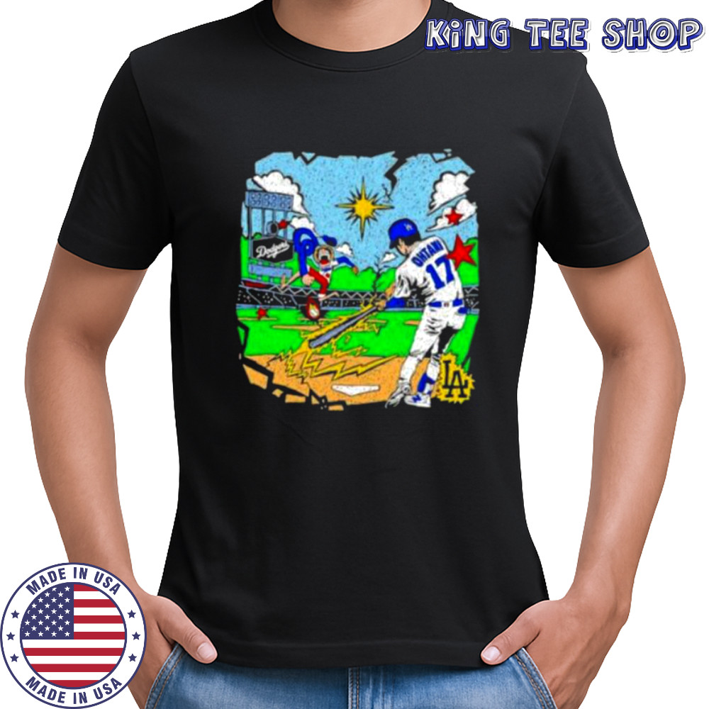 Shohei Ohtani x Monkey D. Luffy One Piece shirt