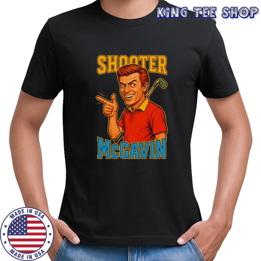 Shooter McGavin caricature vintage shirt
