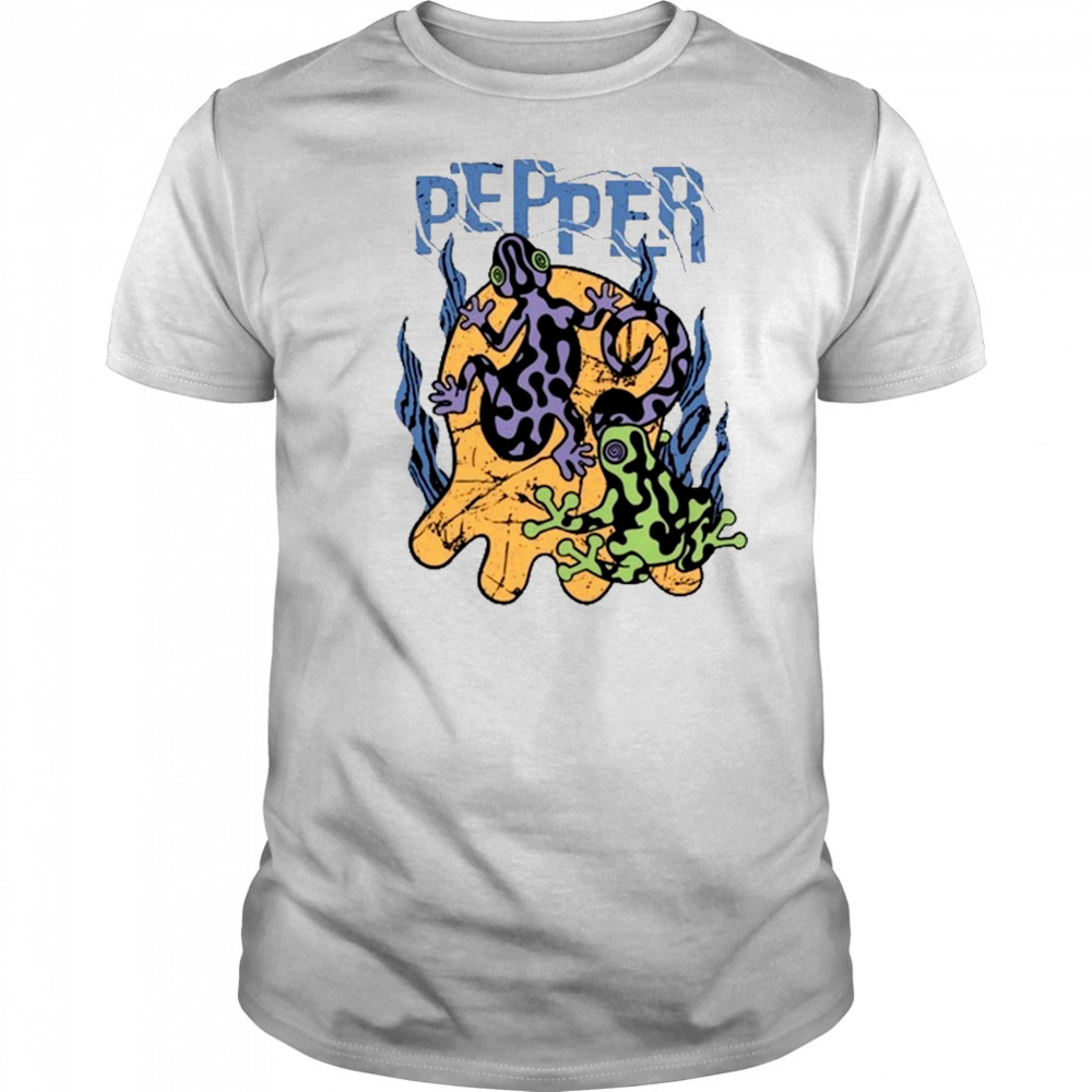 Skullconut Amphibians Natural T-Shirt