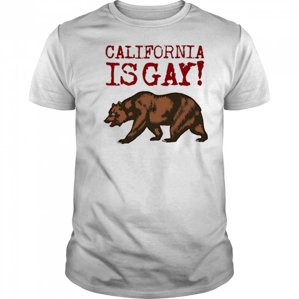 Sloe Jack California is gay shirt
