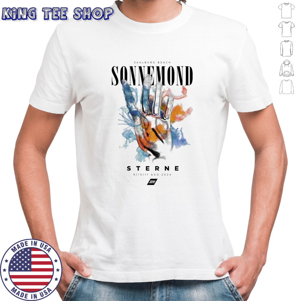 SonneMondSterne Festival Sterne Aqua T-shirt