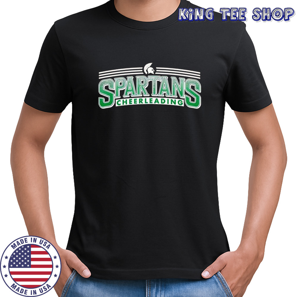 Spartans Cheerleading Stripes T-Shirt