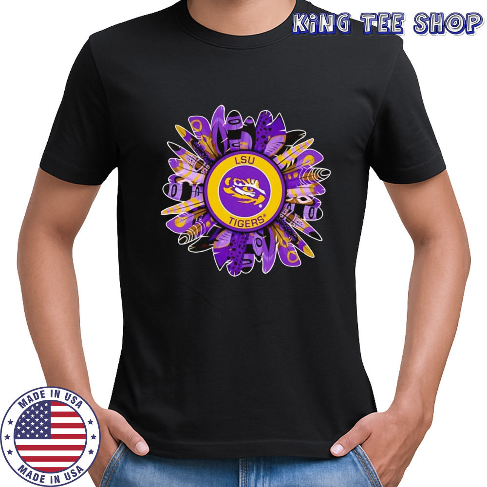Spirit sunflowers LSU Tigers shirt