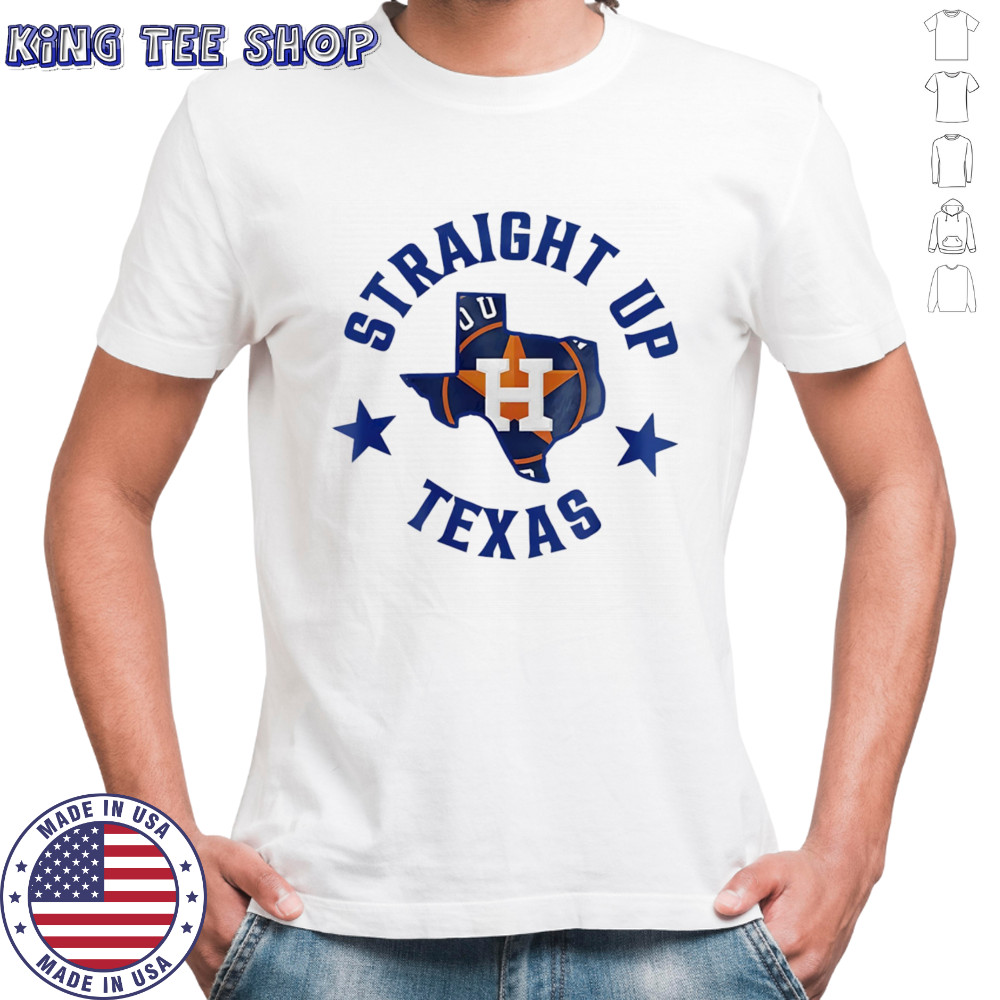 Straight up Texas Houston Astros logo shirt